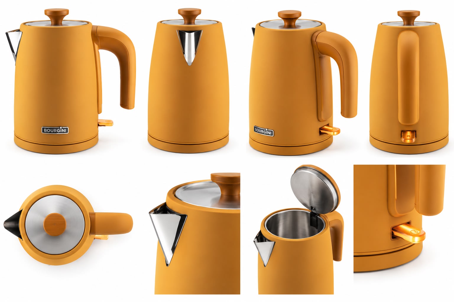Çajnik BOURGINI Kettle Soft Look 1.7L — foto 2