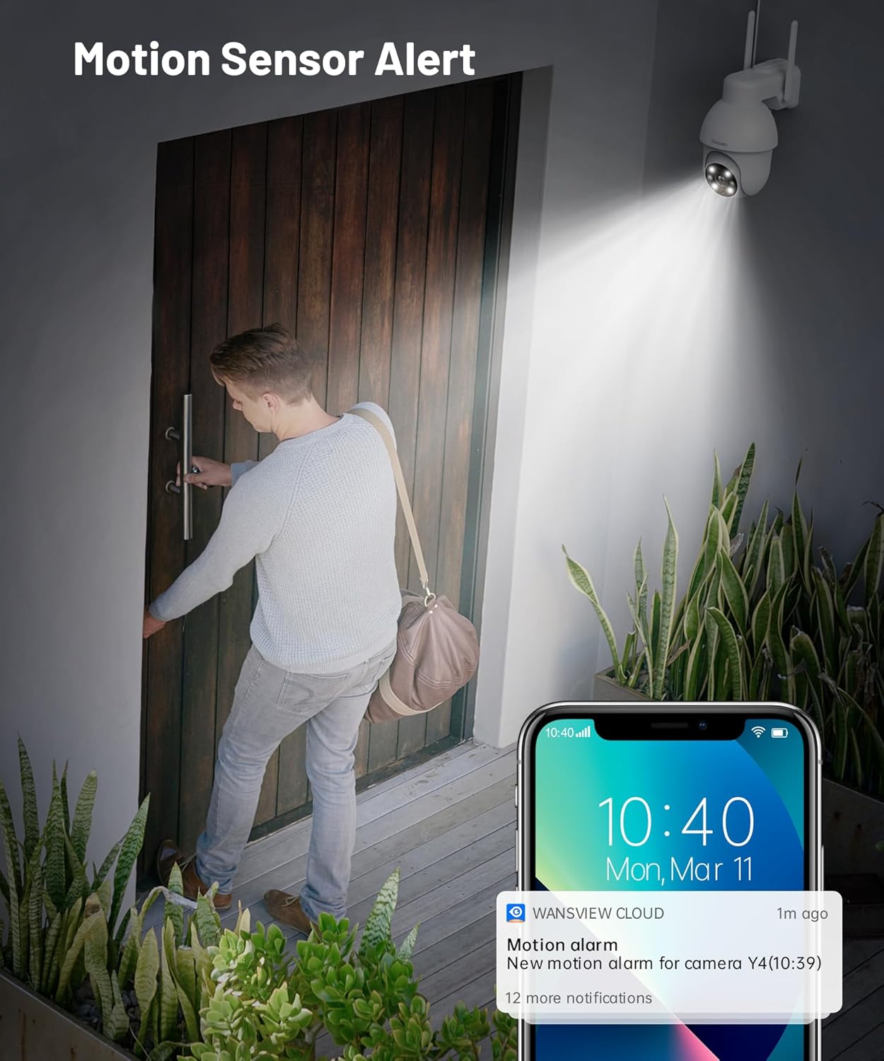 Kamer sigurie Galayou 2K me WIFI 360° — foto 2