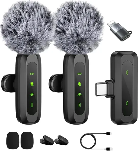 Mikrofon Wireless Lavalier Jubolion
