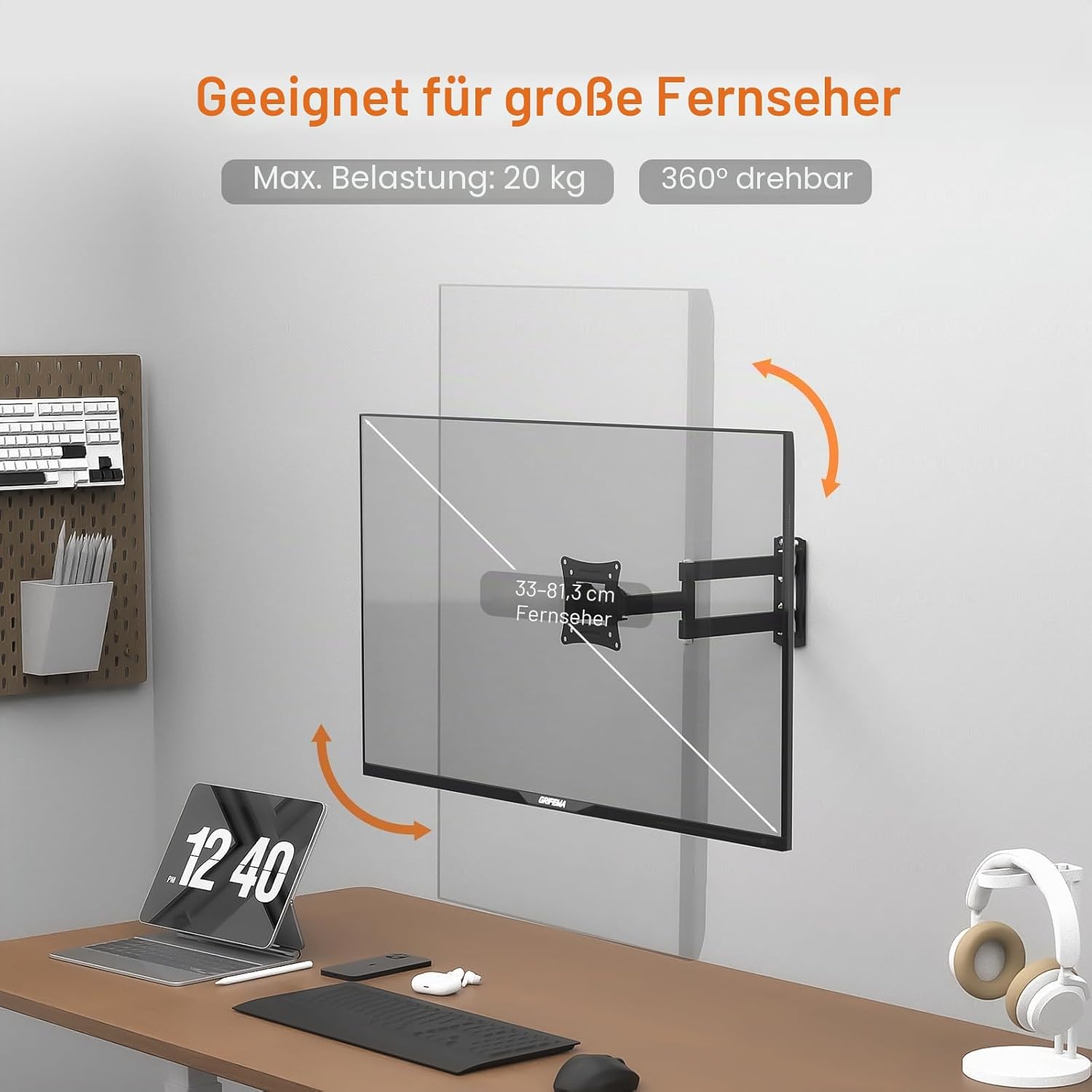 Mbajtëse TV GRIFEMA GB1008-1 100x100 — foto 3