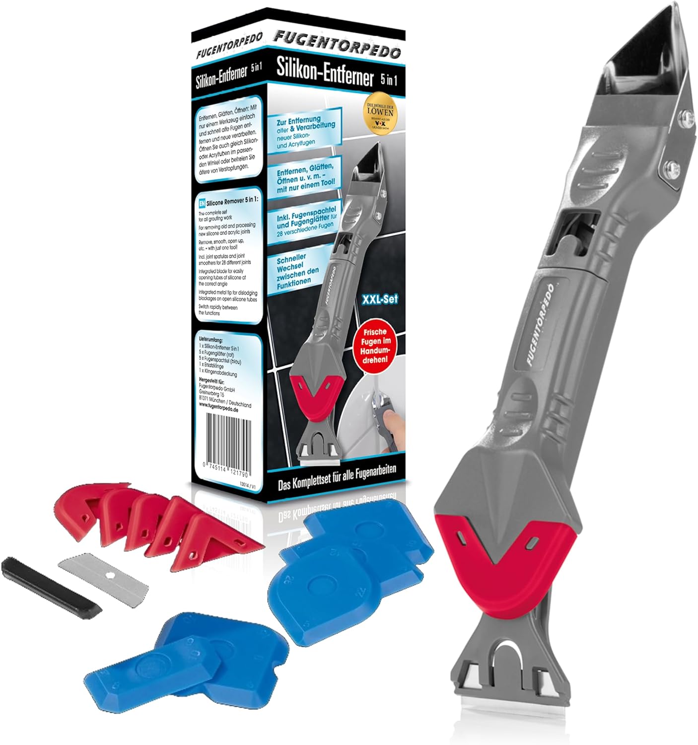 Silikon-Entferner Fugentorpedo 5 in 1 — foto 1