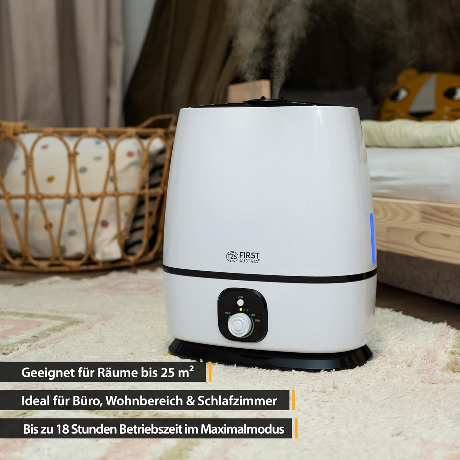 Humidifier TZS First Austria FA-5599-4 6L 25W — foto 2