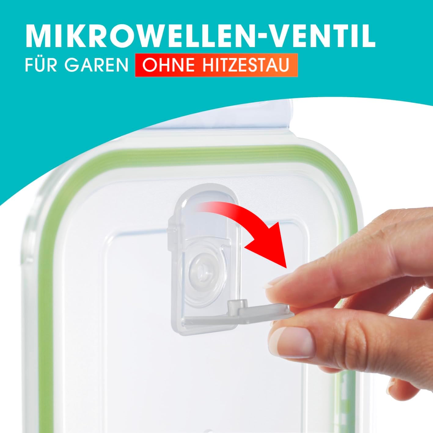 Kuti për ruajtjen e ushqimit GOURMETmaxx 8-pjesëshe — foto 5