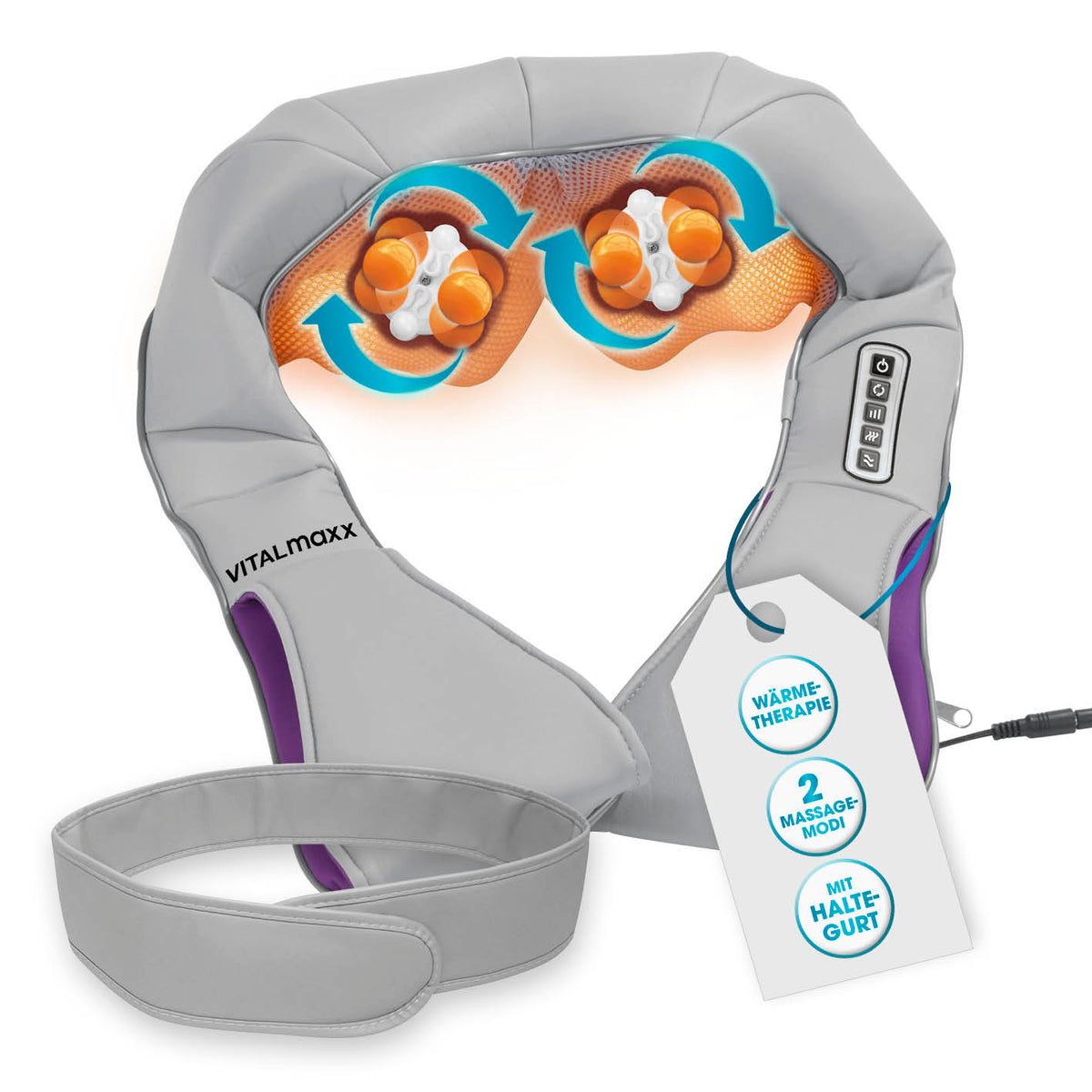 Shiatsu Massagegerät Vital Maxx për Shpatulla dhe Qafë — foto 1