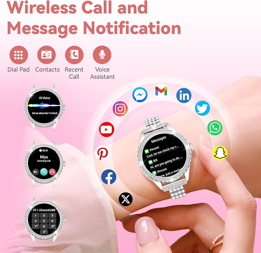 Smart Watch Homailda me rrip të ndërrueshëm — foto 2