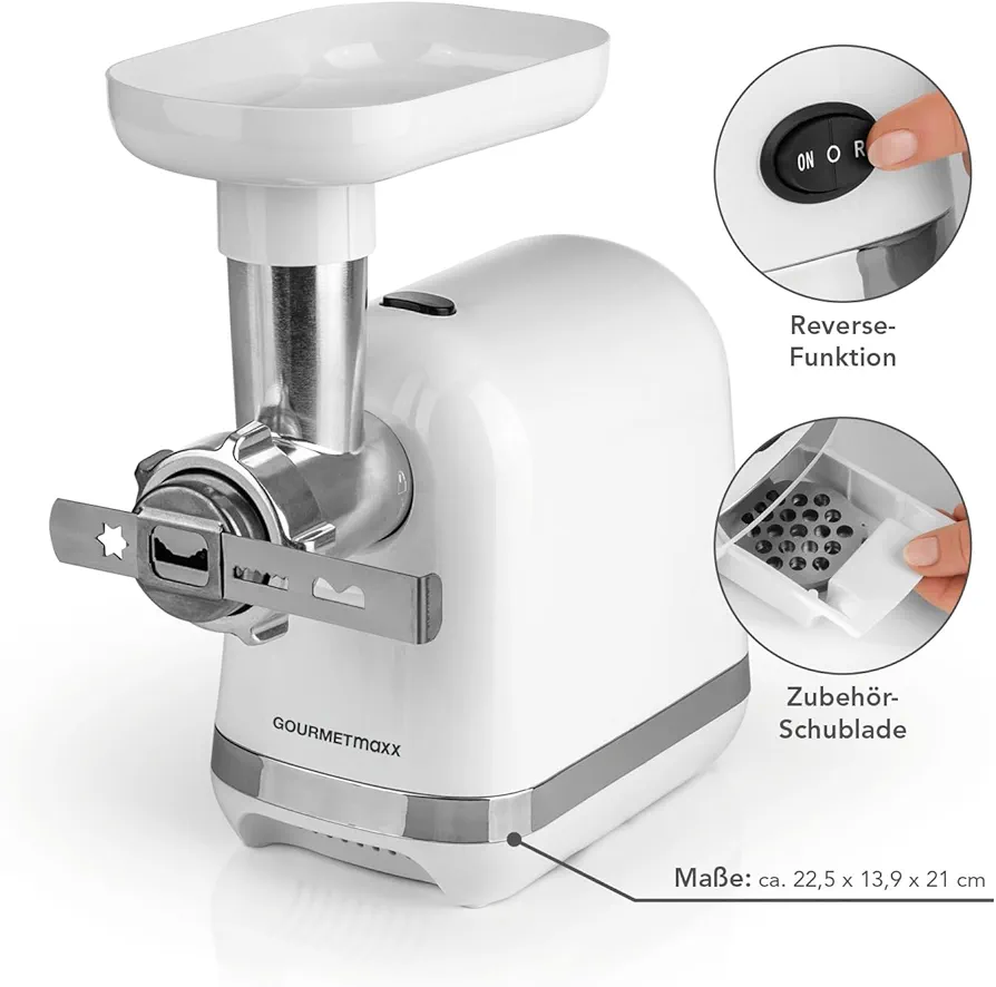 Makine per bluarjen e mishit GOURMETmaxx 1300W — foto 5