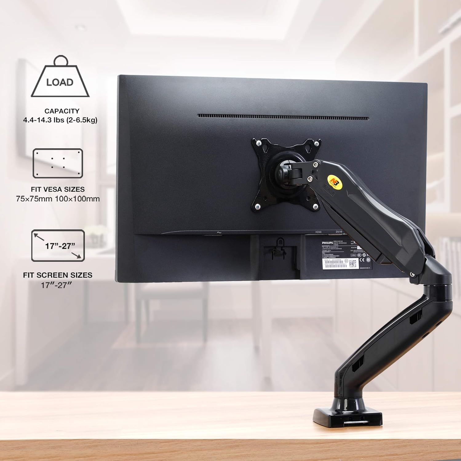 Mbajtëse Monitori NB F80 17"-30" — foto 3