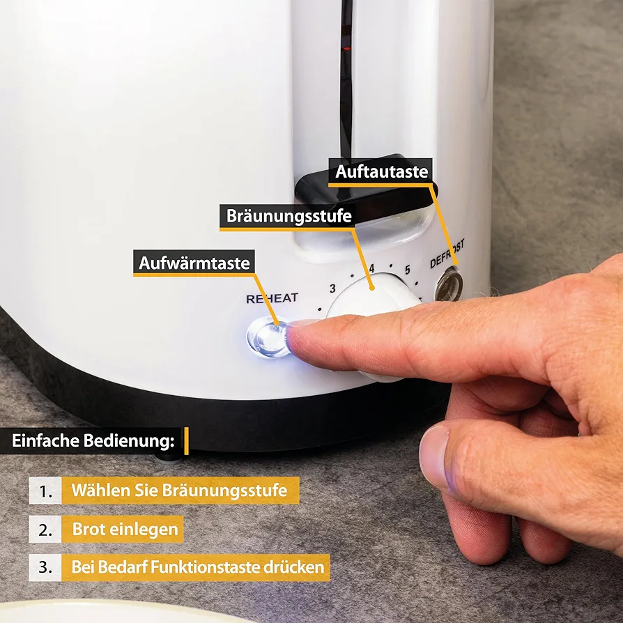 Toaster TZS First Austria FA-5368-5 1400W — foto 5