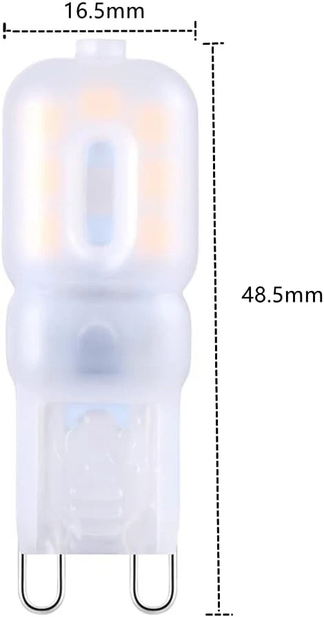 Llambë LED G9 6 Pack AC220-240V — foto 4