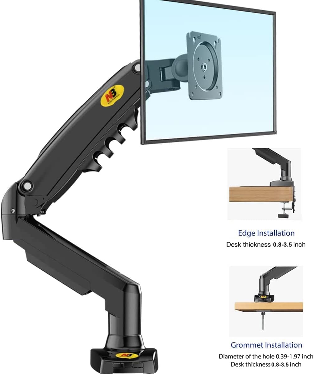 Mbajtëse Monitor NB Ergonomic F80 17"-30" — foto 3