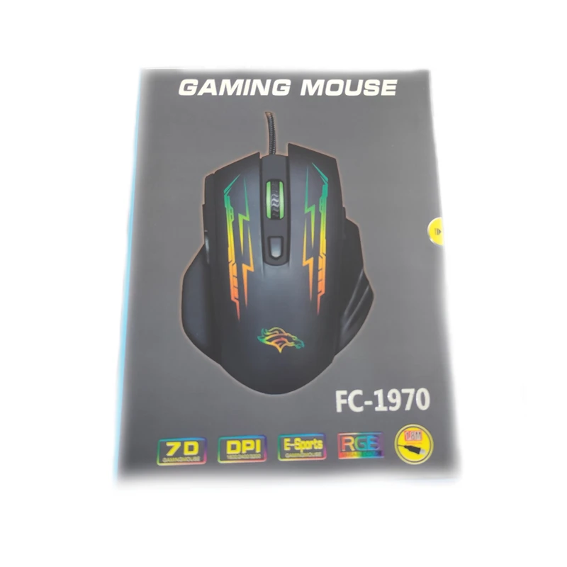 Mouse Gaming FC-1970 me RGB dhe DPI të ndryshueshme — foto 2