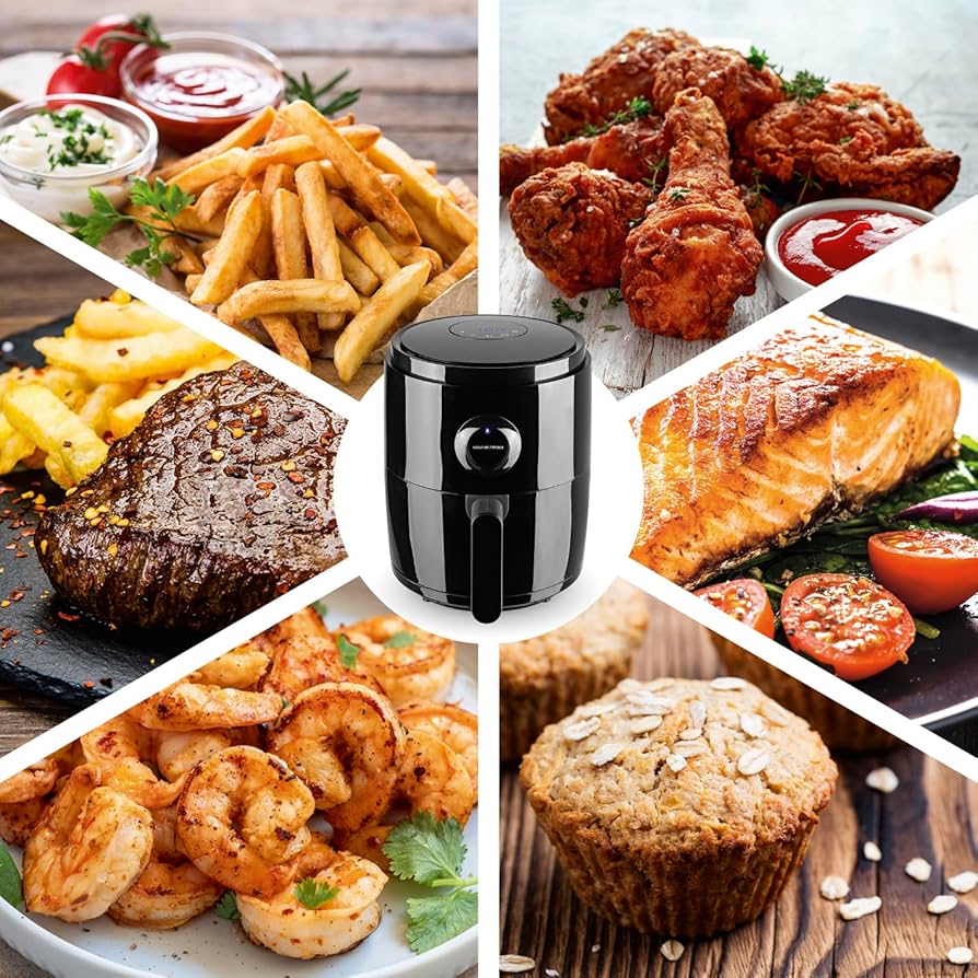 Fritezë me ajër të nxehtë GOURMETmaxx 1400W 3L — foto 4