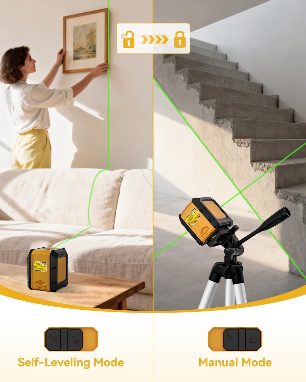 Laser Level NIKOTEK Cross-Line — foto 2