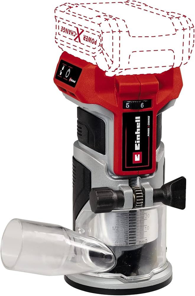 Akku-Kantenfräse Einhell TP-ET 18 Li BL - Solo 18V — foto 1