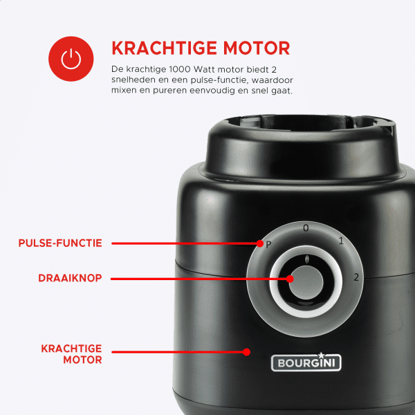 Blender Bourgini Power 1.75L — foto 6