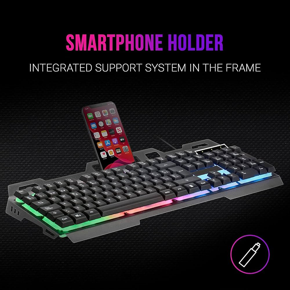 Tastierë Gaming FC-552 me ndriçim RGB — foto 2