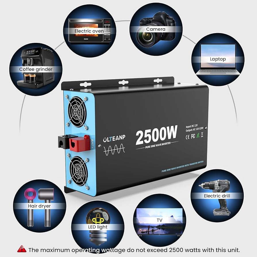 Inverter me Valë të Pastër OLTEANP 2500W — foto 6