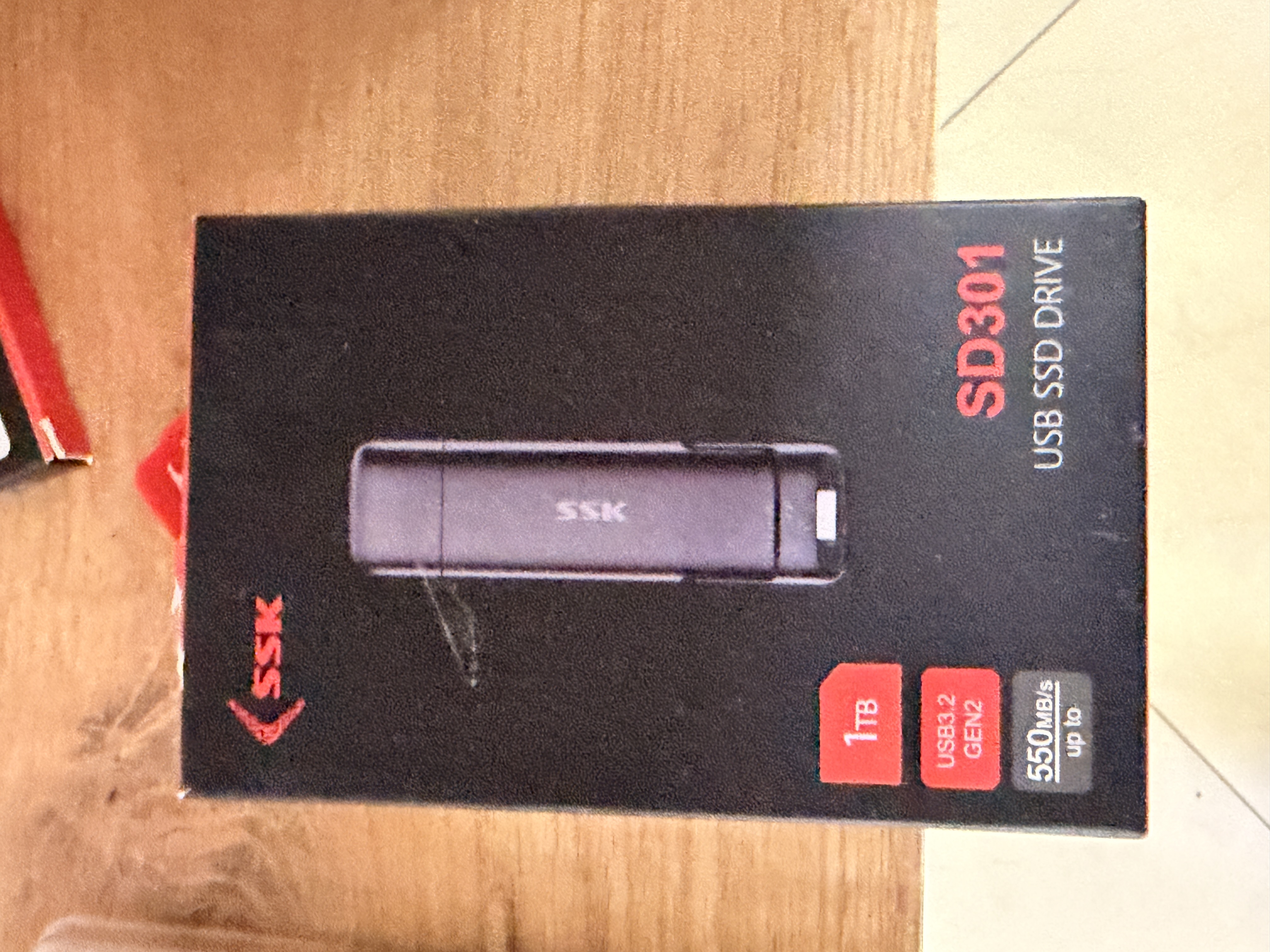 USB SSD Drive SSK SD301 1TB USB3.2 GEN2 — foto 1