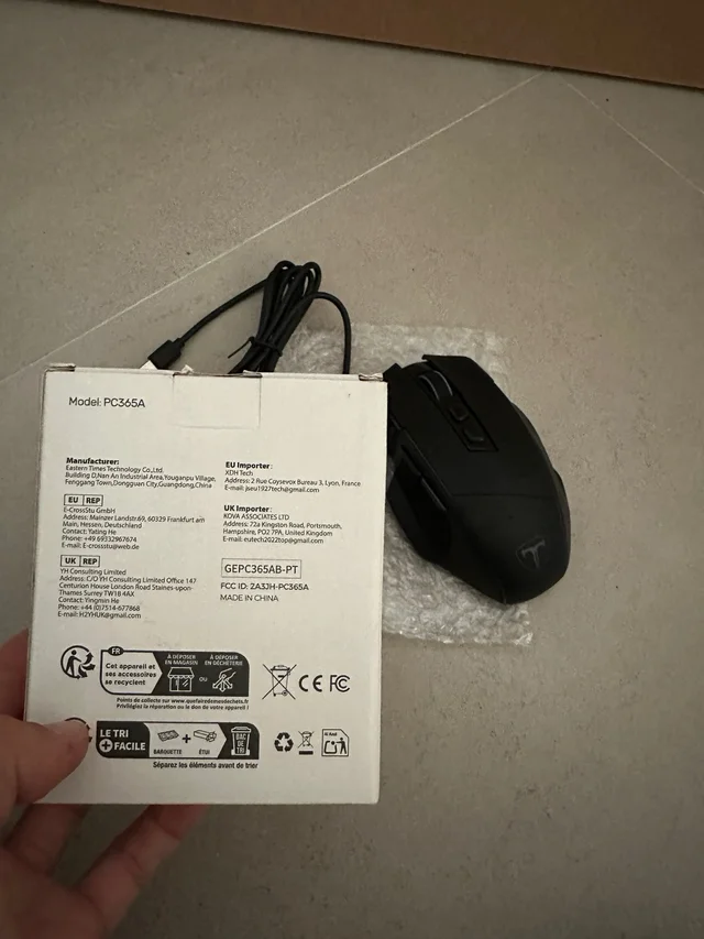 Mouse Wireless dhd kabllo USB — foto 5