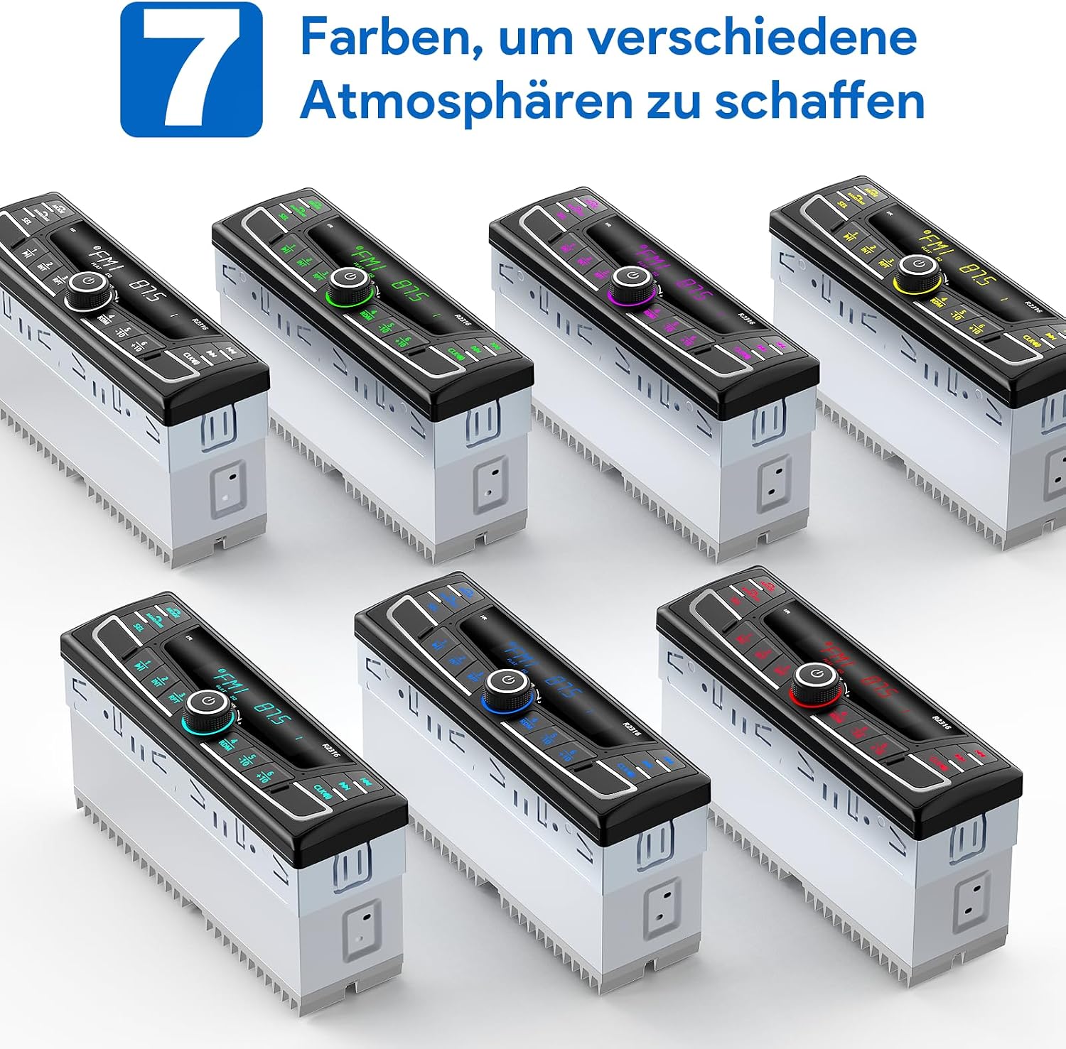 Radio për Makina R2315 FM/AM RDS Bluetooth — foto 3