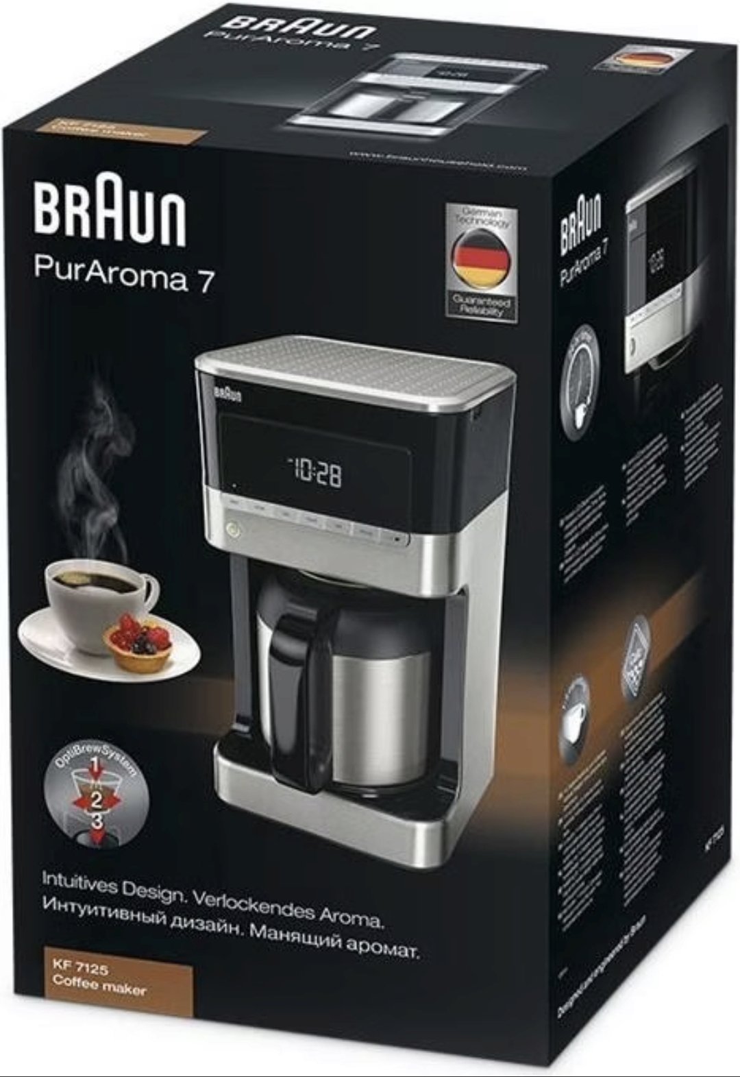 Aparat kafeje Braun PurAroma 7 KF 7125 — foto 2