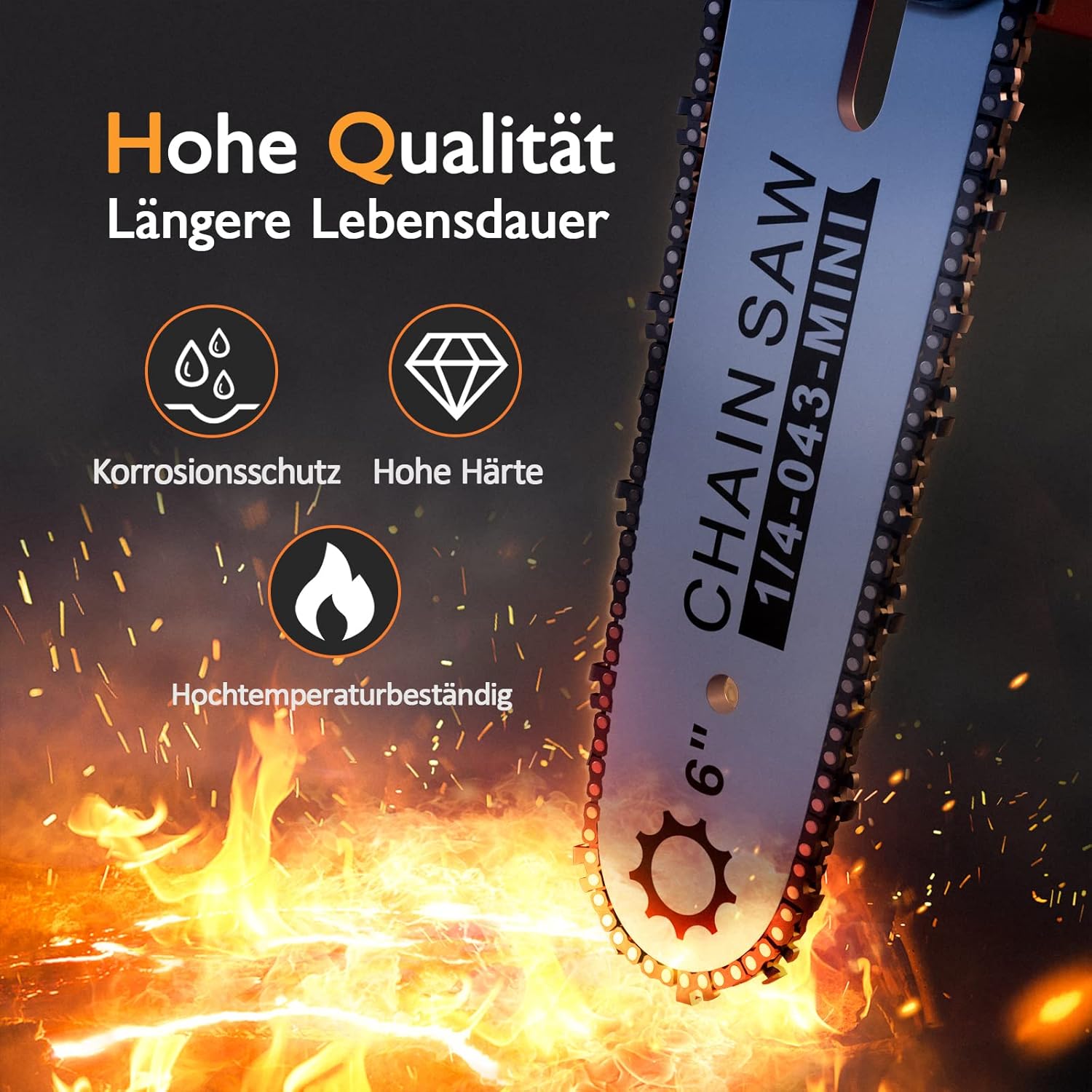 Mini Chainsaw 6 inç — foto 4