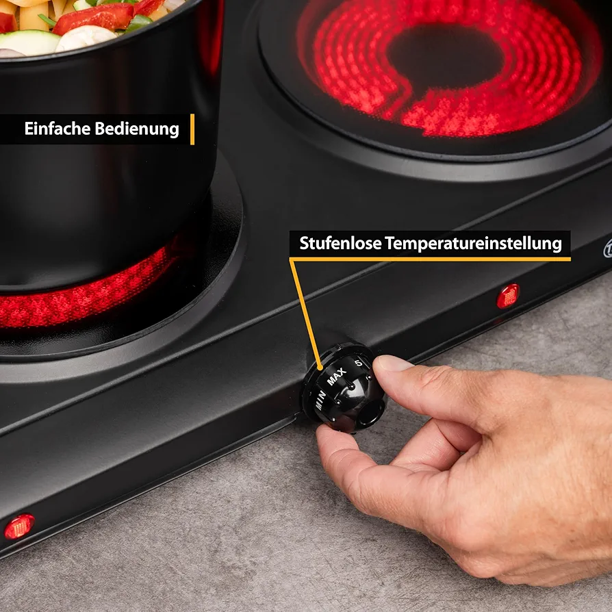 Pllakë Gatimi Infrared TZS First Austria FA-5096-2 2500W — foto 7
