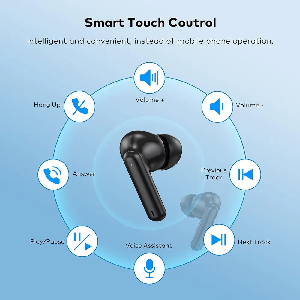 Kufje Wireless TWS TWS-B28 Smart Touch — foto 6