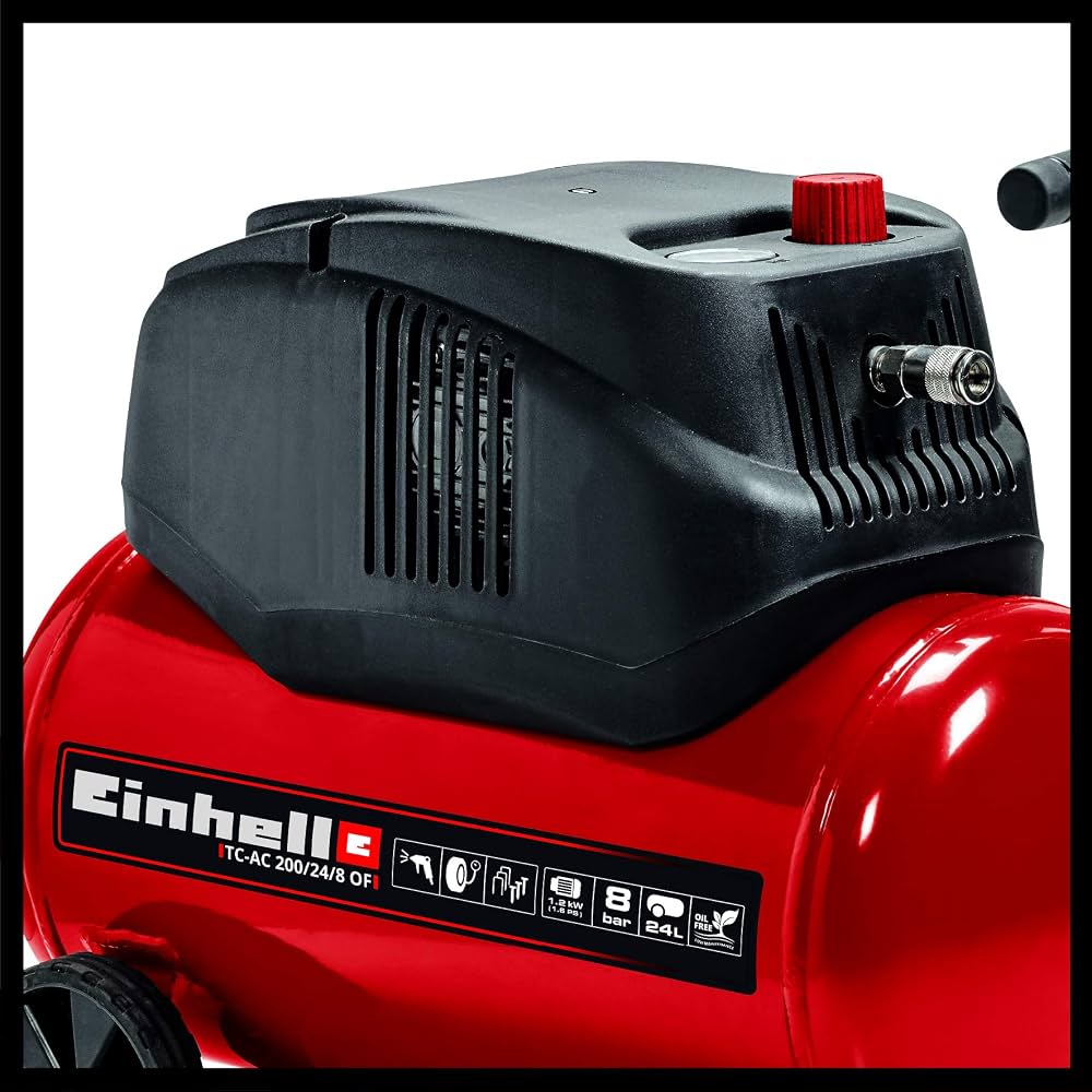 Kompresor Einhell TC-AC 200/24/8 OF 24L 8 bar — foto 2