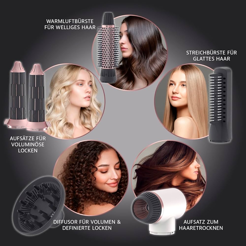 Styler flokësh My Beauty Styler 7 pjesë — foto 3