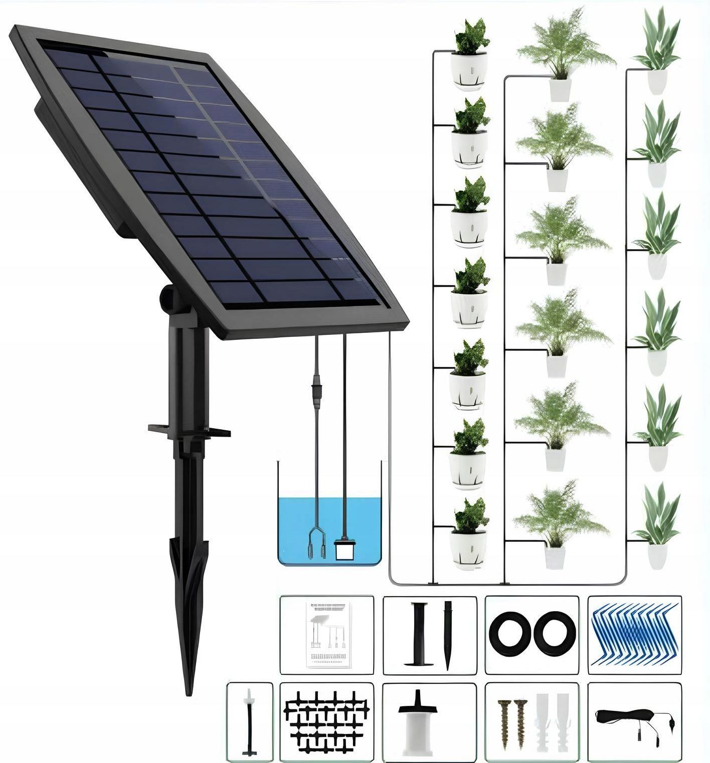 Sistem Ujitje Automatik Solar Kapacitet i Madh — foto 1