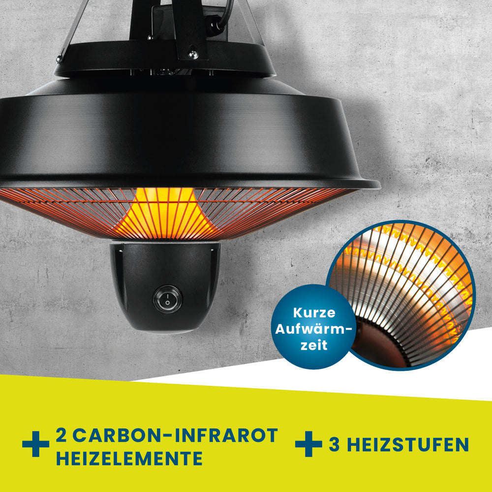 Ngrohës tavanor Hoberg Infrarot-Decken Ø 43 cm — foto 2