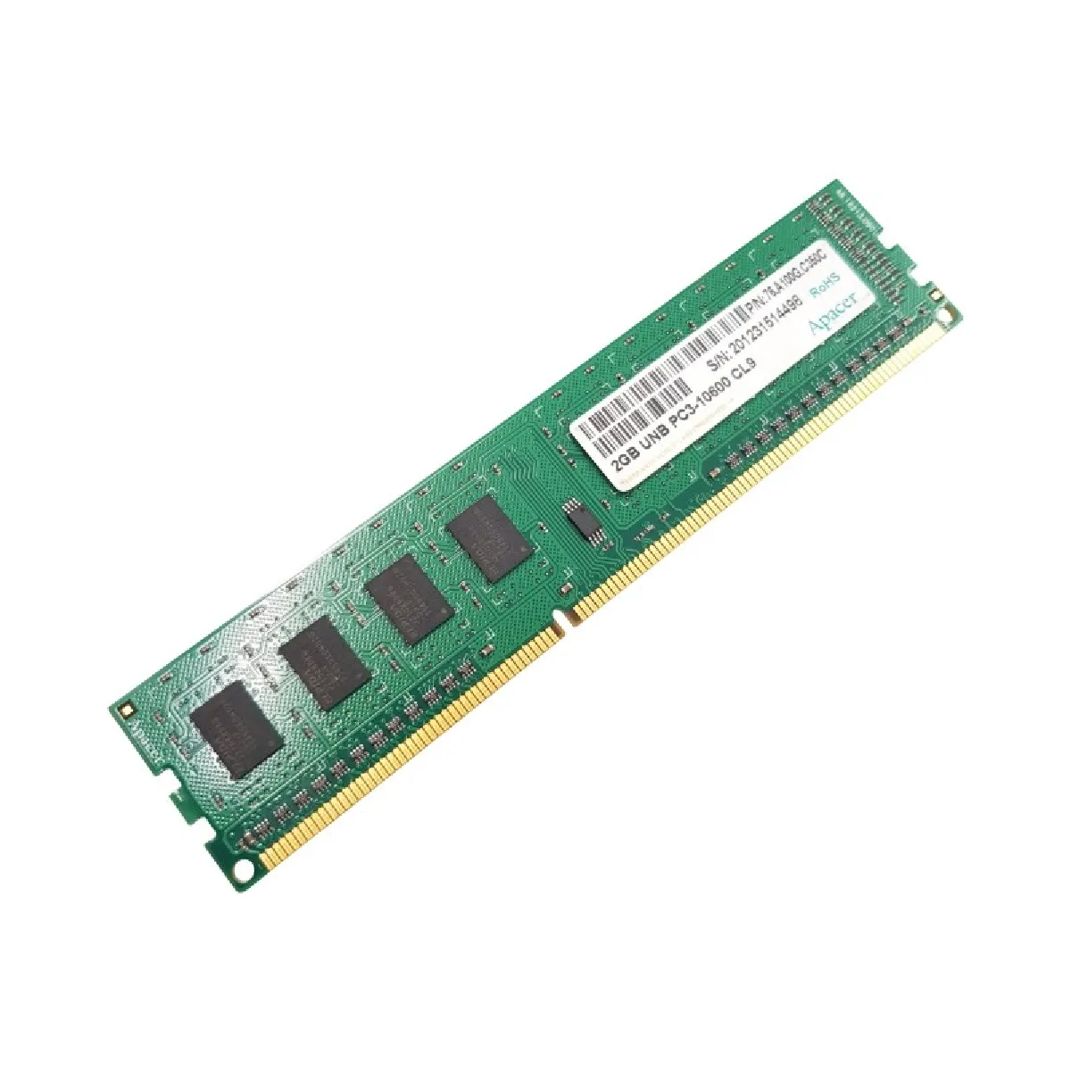 RAM Apacer 2GB UNB PC3-10600 CL9 — foto 1