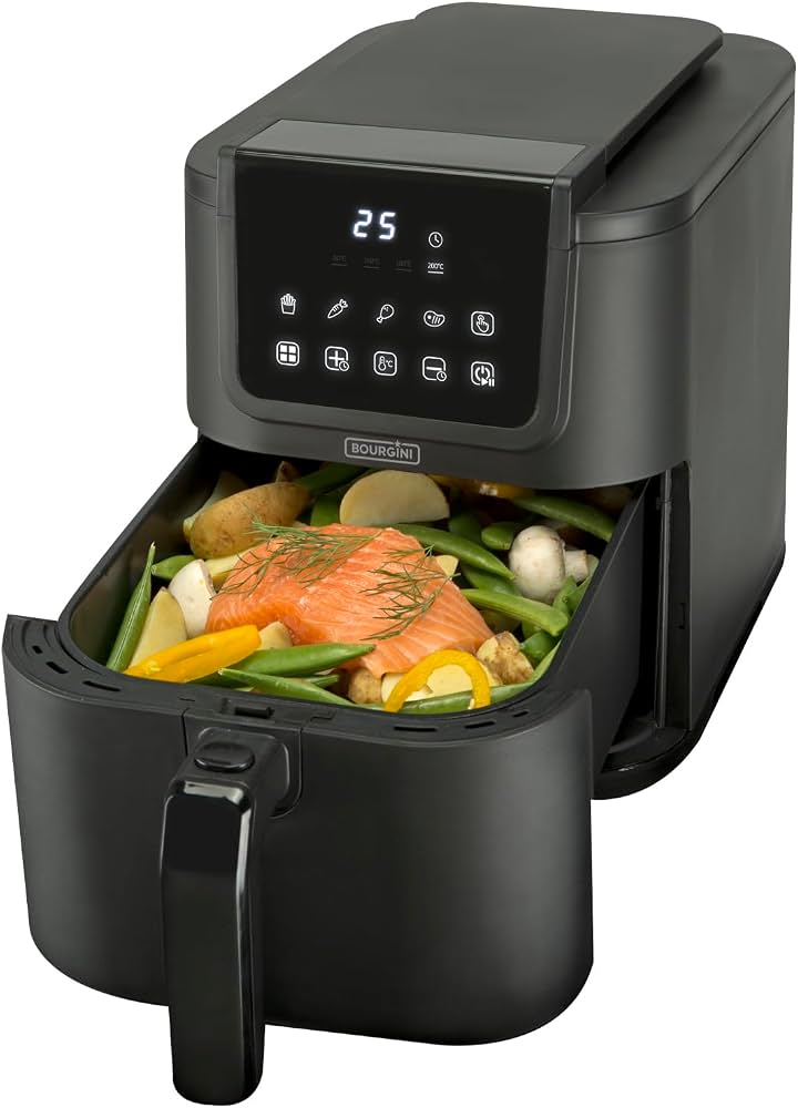 Fritezë ajri Bourgini Health Fryer Pure 8L — foto 2