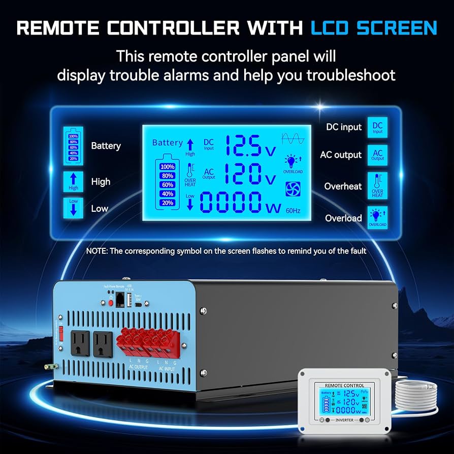Inverter me Valë të Pastër OLTEANP 2500W — foto 5