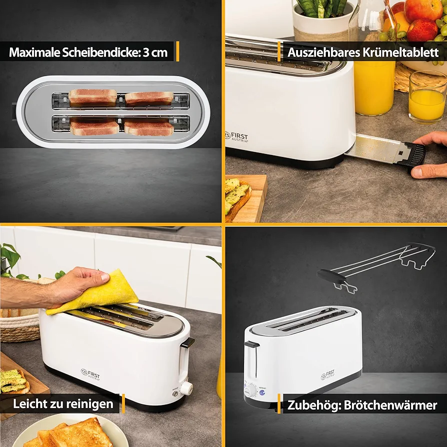 Toaster TZS First Austria FA-5368-5 1400W — foto 7