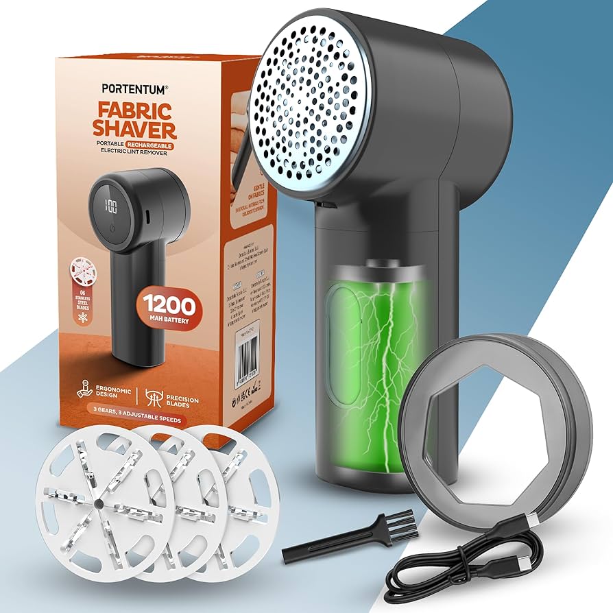 Fabric Shaver PORTENTUM 1200mAh — foto 1