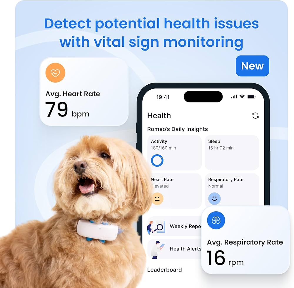 GPS Tracker për Qentë Tractive me Monitorim Aktiviteti — foto 4