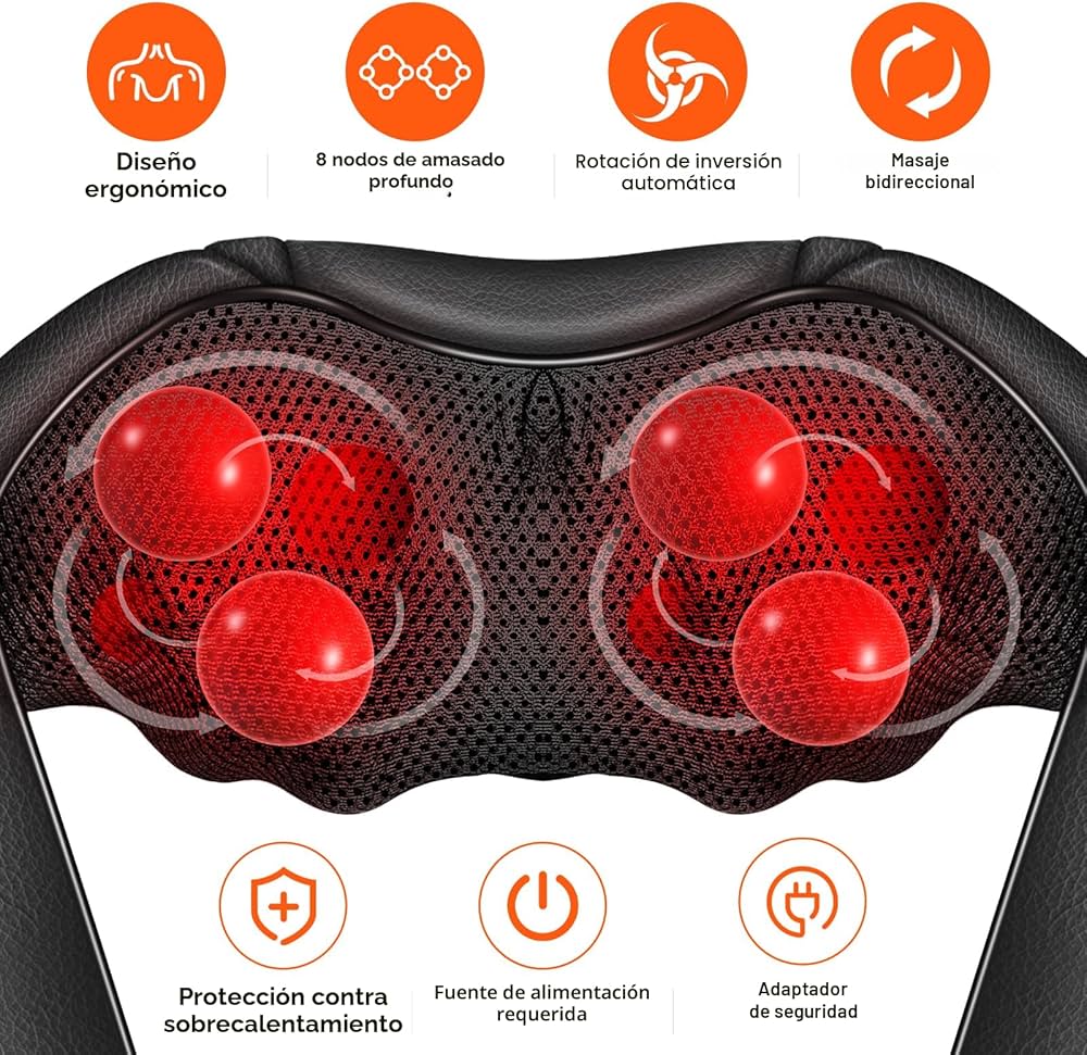 Masazhator qafe Deep Tissue 3D Kneading — foto 2