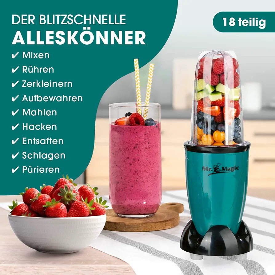 Blender GOURMETmaxx Mr. Magic 18 pjesë — foto 2