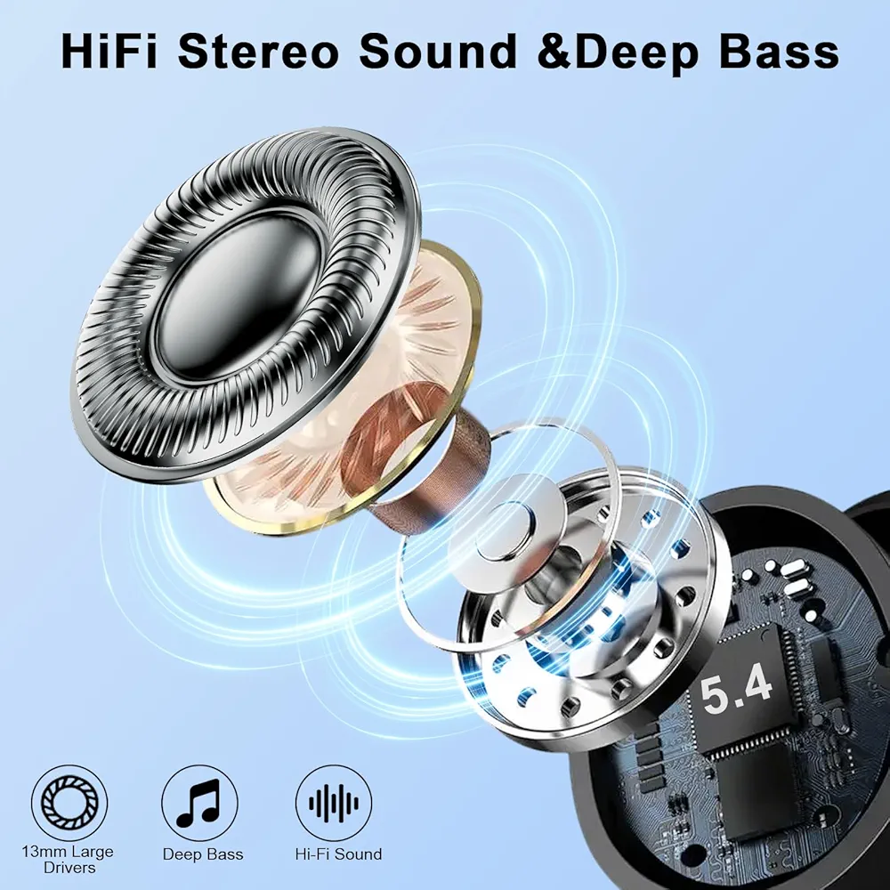 Kufje Wireless Matast B02 Hi-Fi Sport Running — foto 3