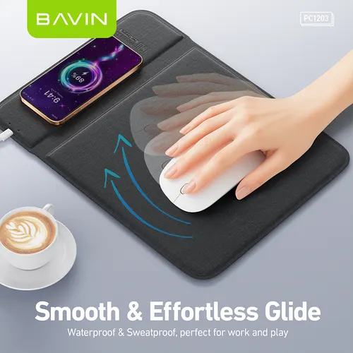 Mouse Pad Bavin PC1203 15W Fast Charging